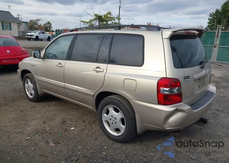 2004 Toyota Highlander Limited V6 z USA, uszkodzony, nr VIN JTEDP21A740042148